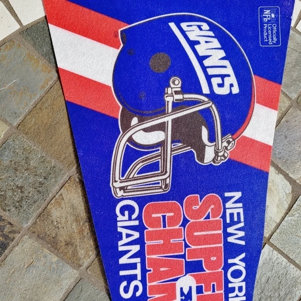 NEW YORK GIANTS BANNER CHAMPIONSHIP FLAG